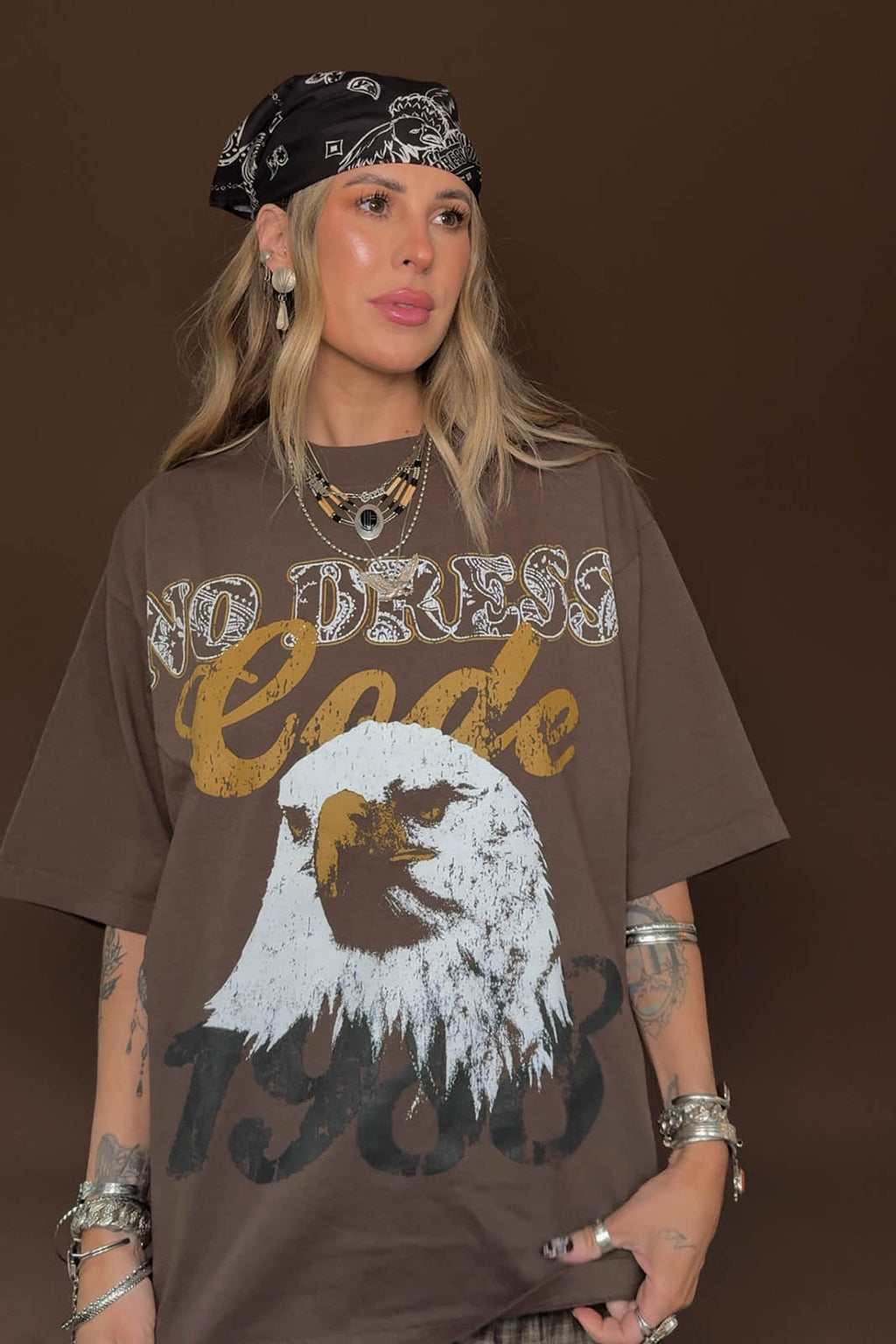 NDC Mocha Eagle Tee